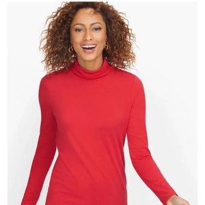 Talbot red turtleneck